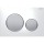 Смывная клавиша Geberit Sigma20 двойной смыв, белый и хром матовый - 115.882.KL.1, фото 1
