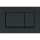 Смывная клавиша Geberit Sigma30 двойной смыв с легкоочищаемой поверхностью, черный матовый и черный - 115.883.16.1, фото 1