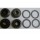 Комплект радиаторный Global Radiatori черный 1/2 (1000-2000) - FP1044B, фото 1