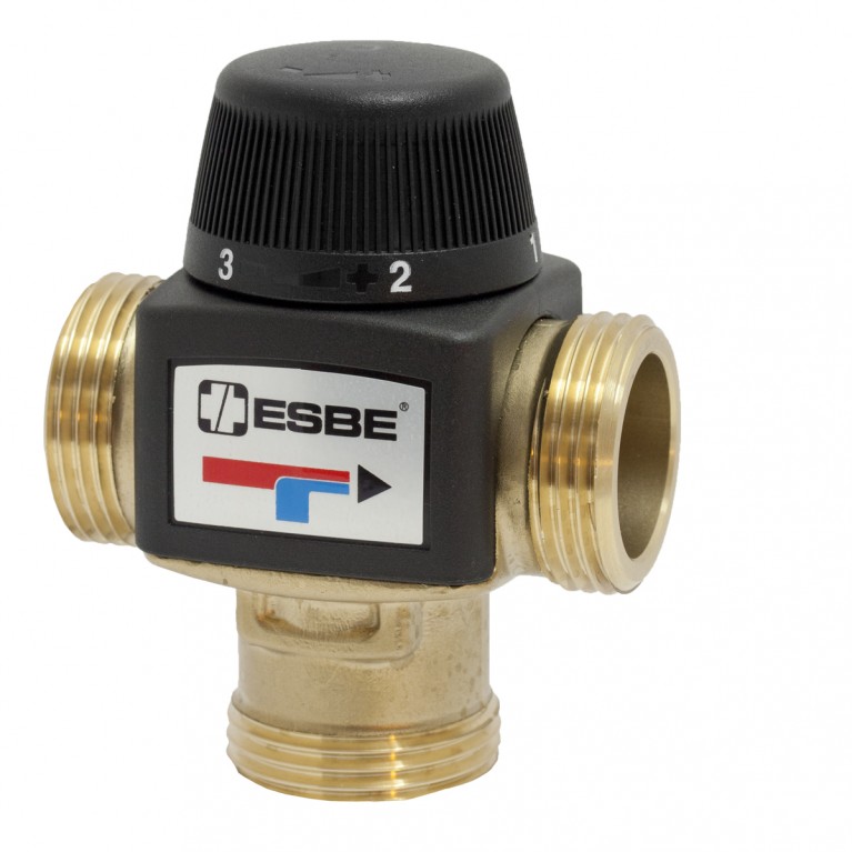 Купить Термостатический смесительный клапан Esbe VTA 372 G 1&quot; 20-55°С kvs 3.4 у официального дилера ESBE в Украине