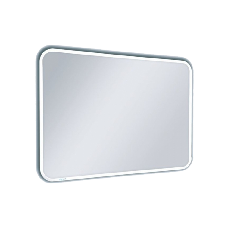 Дзеркало Devit Soul 600х800, закругл., LED, сенсор рух, підігрів, дзеркало, фото 1
