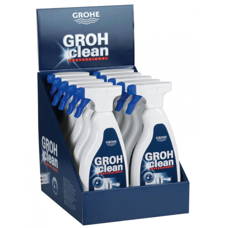 Универсальное чистящее средство GROHE GROHclean Professional 500 мл. с распылителем 48166000, фото 2
