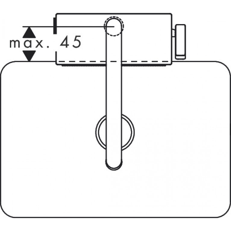 AQUNO SELECT M81 смеситель для кухни однорычажный с выдвижным душем 73836000, фото 2