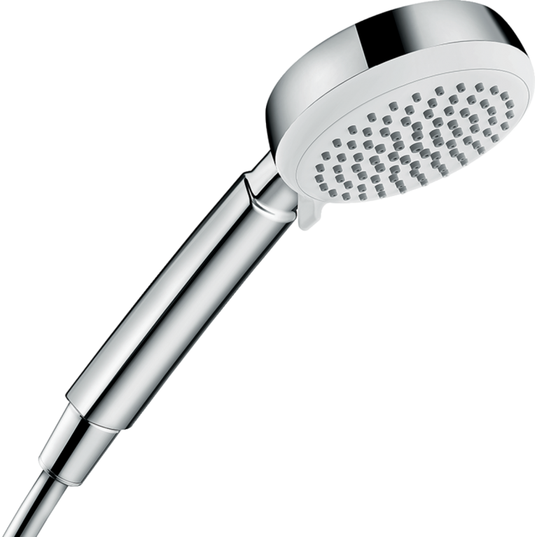 Crometta 100 Ручной душ Vario EcoSmart 6л/мин, белый/хром