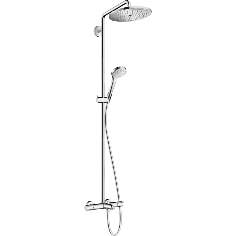 Croma Select S Showerpipe 280 1jet Душевая система для ванны с термостатом