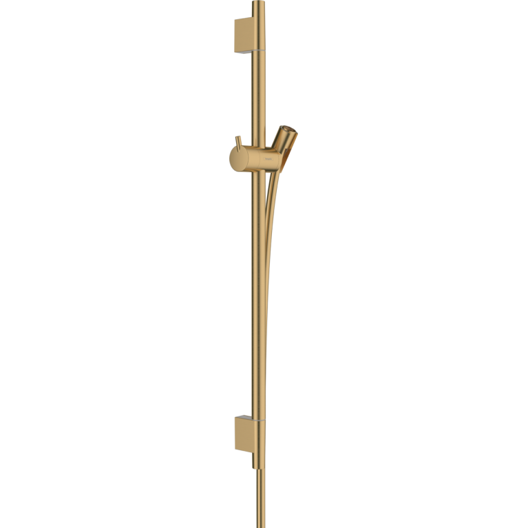 Unica Душевая штанга S Puro 65 см со шлангом, цвет шлифованная бронза