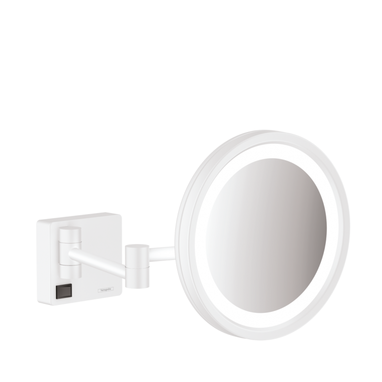 ADDSTORIS зеркало косметическое с подсветкой, белый матовый, фото 1