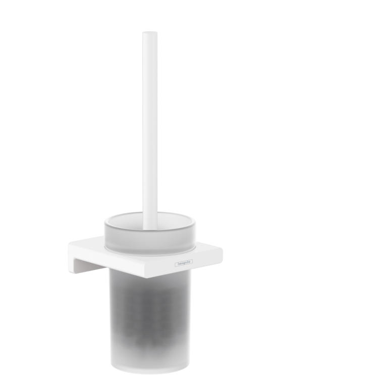 Набор для WC с держателем hansgrohe AddStoris, цвет белый матовый 41752700, фото 1