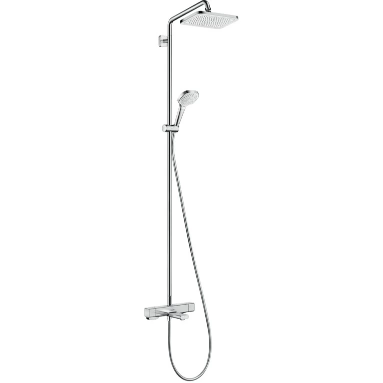 Купить Croma E Showerpipe Душевая система 280 1jet с термостатом для ванны у официального дилера HANSGROHE в Украине