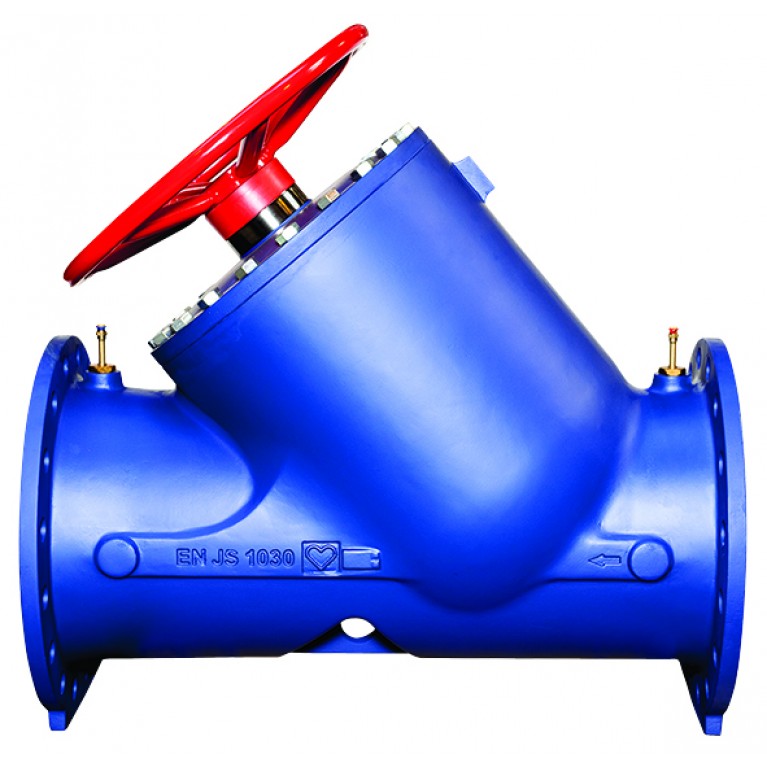 Балансировочный клапан STRÖMAX 4218/4220 GF с измерительными штуцерами, DN 350…500 DN - 400, Kvs, м³/ч - 3854,8