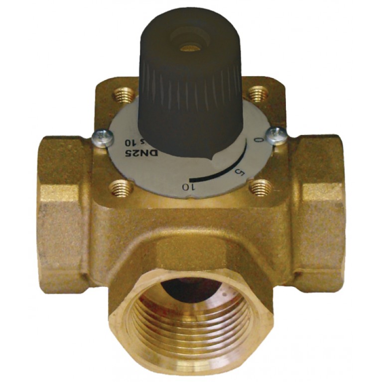 Трехходовой регулирующий смесительный клапан 2137 DN - 15, Kvs, м³/ч - 1,6