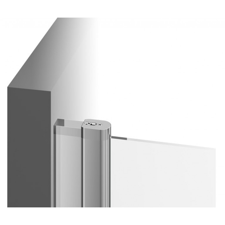 Душові двері Ravak Chrome 110 см CSDL2-110 білий+transparent 0QVDC10LZ1, фото 2