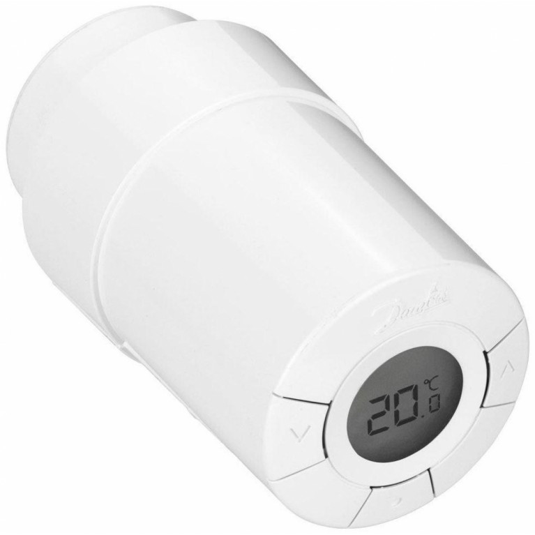 Danfoss Умная термоголовка Living Connect Z, Z-Wave 868.42MHz, 2 x AA, 3V, белая 
