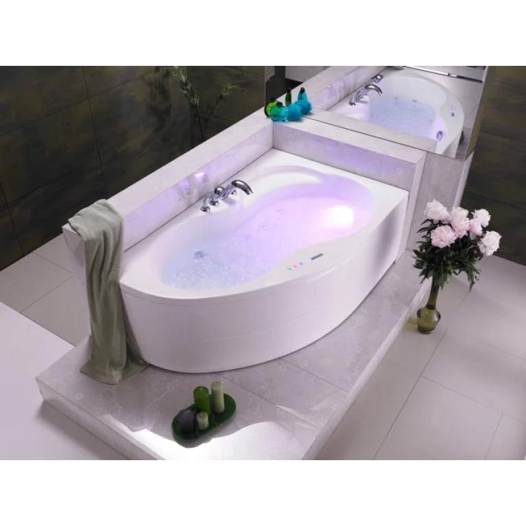 Купить MISTRAL ванна 170*105см, с системой гидромассажа SMART 2 + Option, правая у официального дилера POOL SPA в Украине