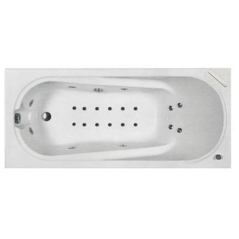 COMFORT ванна 170*75см без панели ( гидром. система люкс )