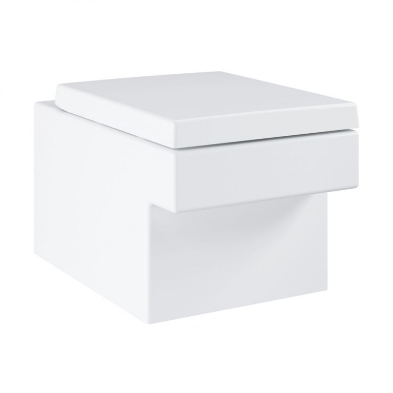 Унитаз напольный Grohe Cube Ceramic с крышкой, белый (3948500H/39488000)