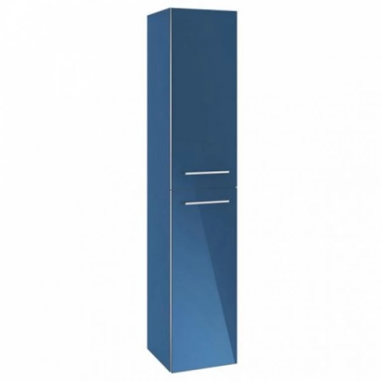 Купить AVENTO шкаф-пенал 35*176*37см, подвесной, цвет Crystal Blue у официального дилера VILLEROY &amp; BOCH в Украине