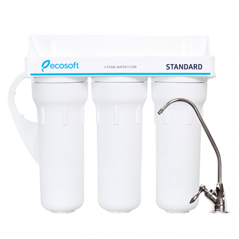 Тройной фильтр очистки воды Ecosoft Standard, фото 1