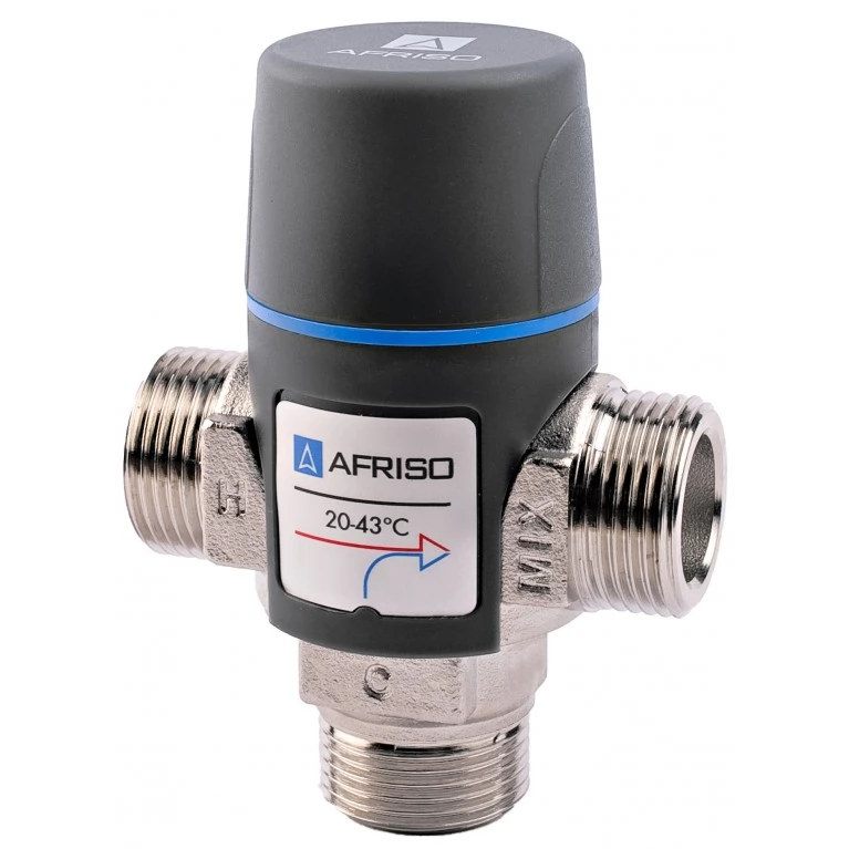 Купить Afriso ATM363 G 1" 35-60°С kvs 1,6 термостатический смесительный клапан у официального дилера Afriso в Украине