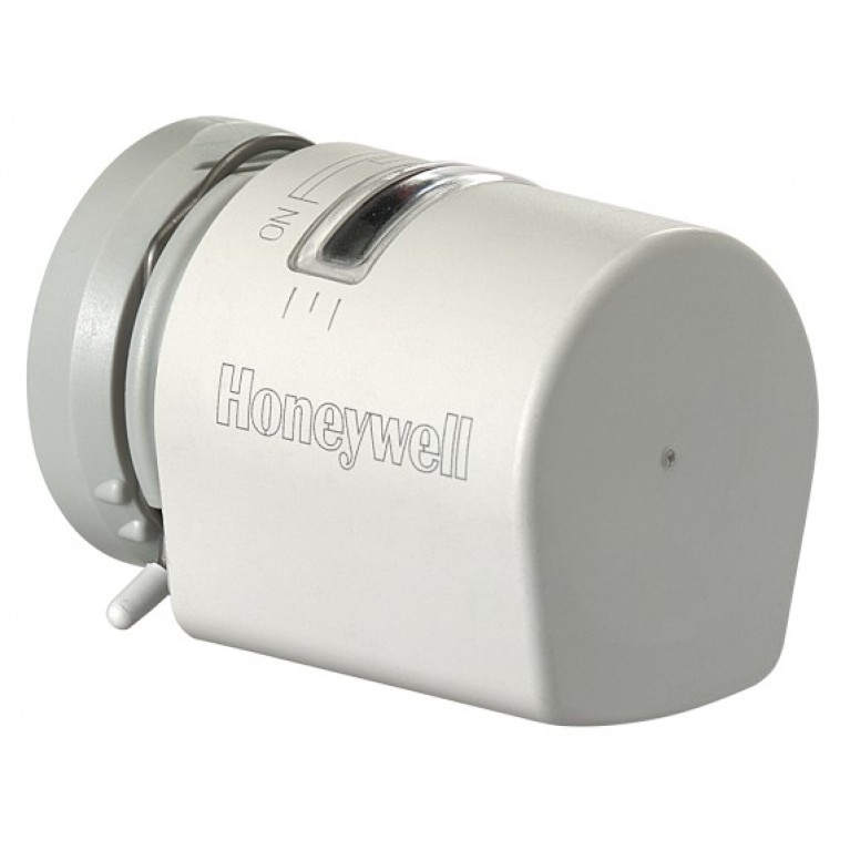Термопривод Honeywell 230В нормально закрытый ход 6,5 мм с концевым выключателем