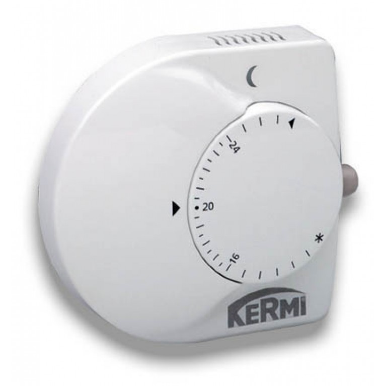 Комнатный радиоуправляемый регулятор температуры Kermi “Комфорт”