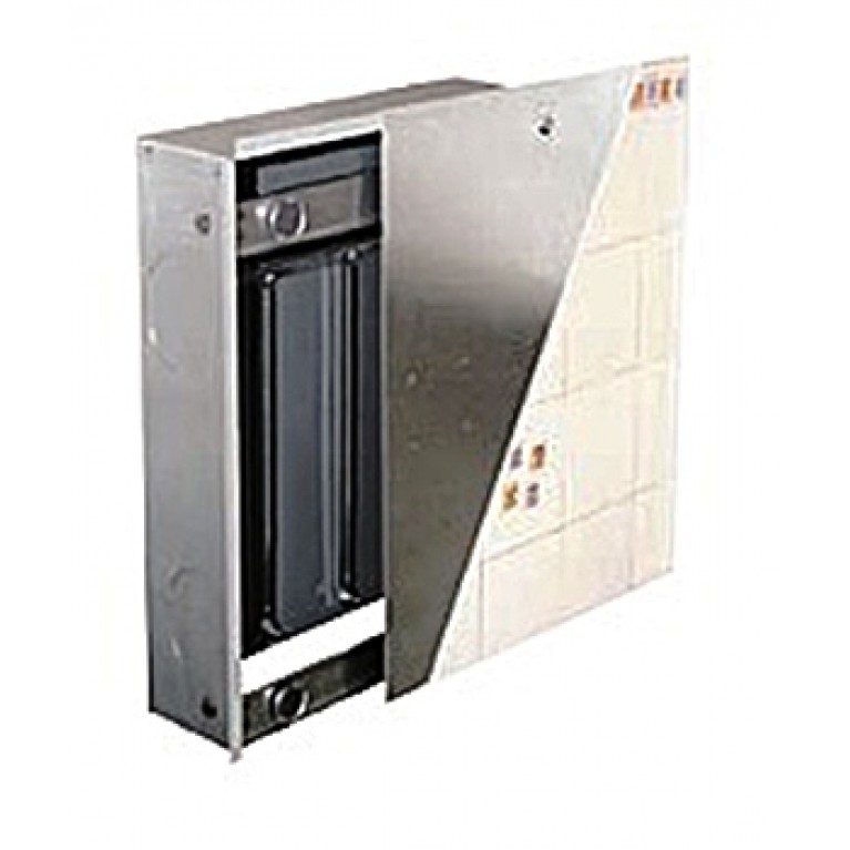 Шкафчик встраиваемый под отделку керамической плиткой (выс.хшир.хглубина) 450х930х110-165 мм.
